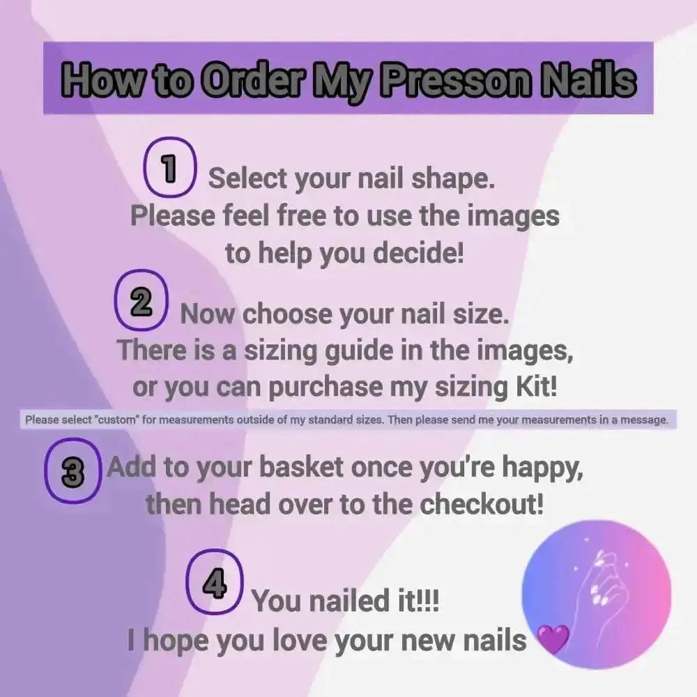 Custom Cat Eye Heart Press On Nails | Luxury Nail Set | 10pc Reusable Artificial Nails UK - Nikki Nailed it