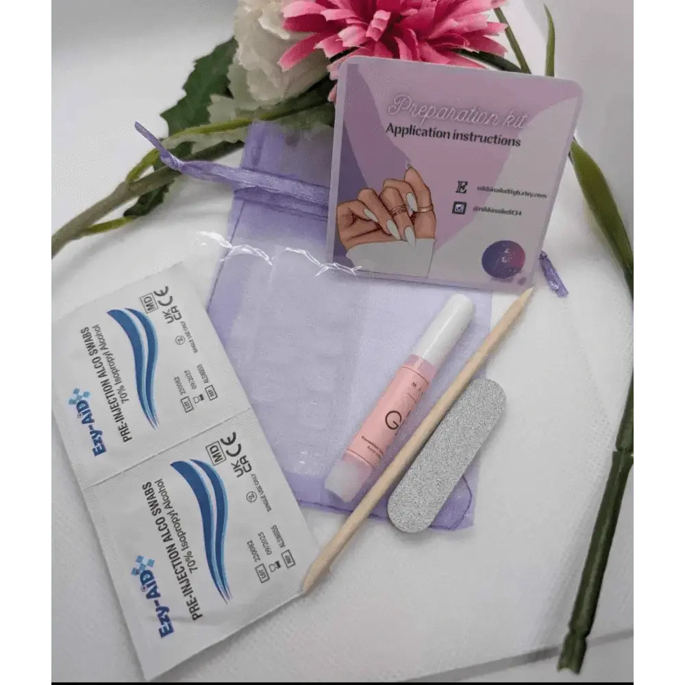 Custom Cat Tip Nails | Luxury Square Press On Nails | Reusable 10pc Nail Set UK - Nikki Nailed it