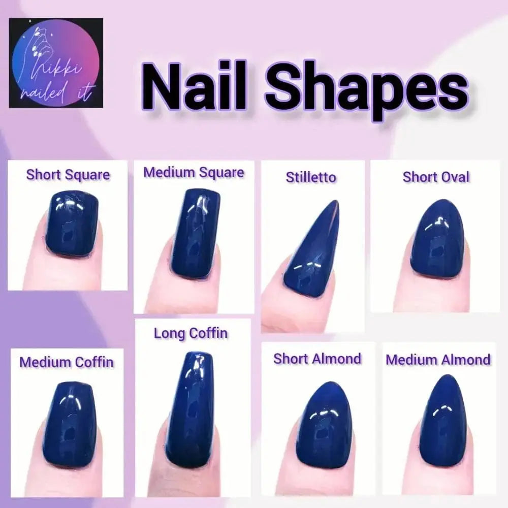 Custom Character Nails 2D Press On Nails UK | Luxury Reusable Artificial Nail Set | 10pc Personalised Press Ons - Nikki Nailed it