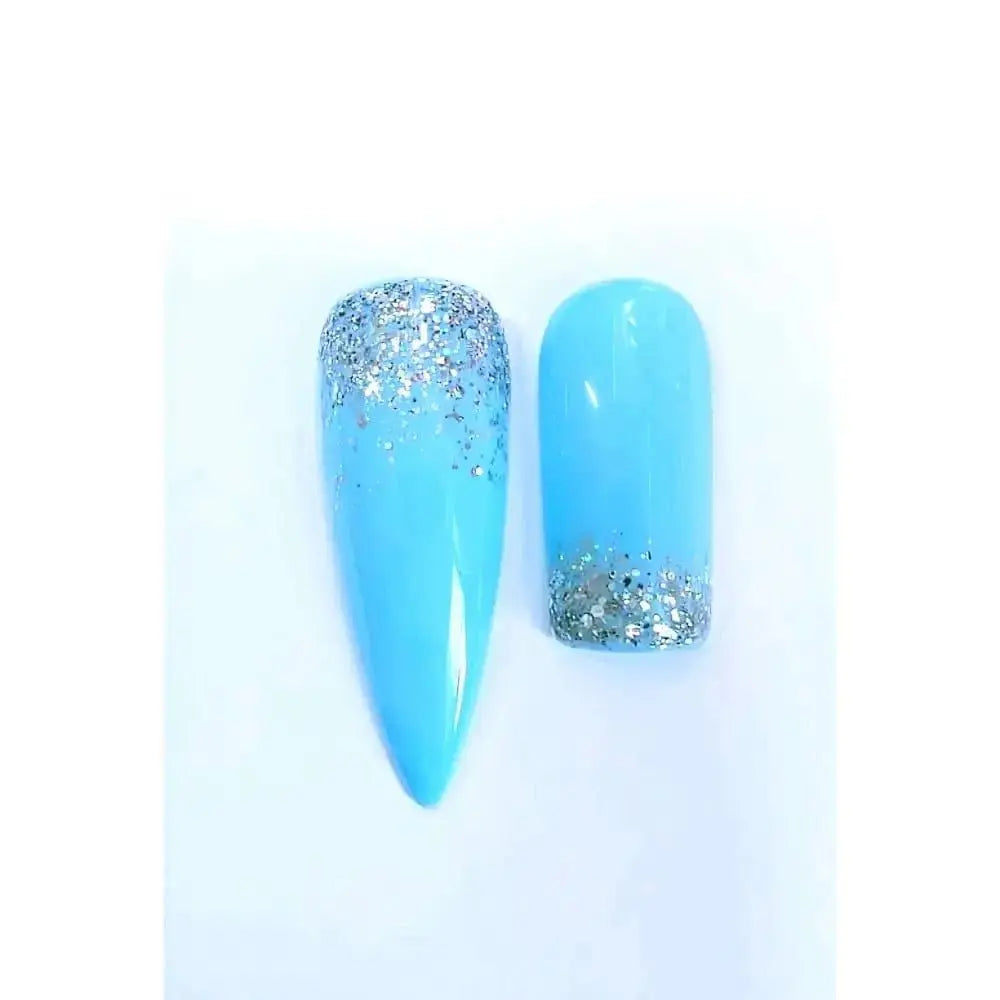 Custom Glitter Ombre Nails | Luxury 10pc Reusable Press On Nail Set | Personalize Your Style - Nikki Nailed it