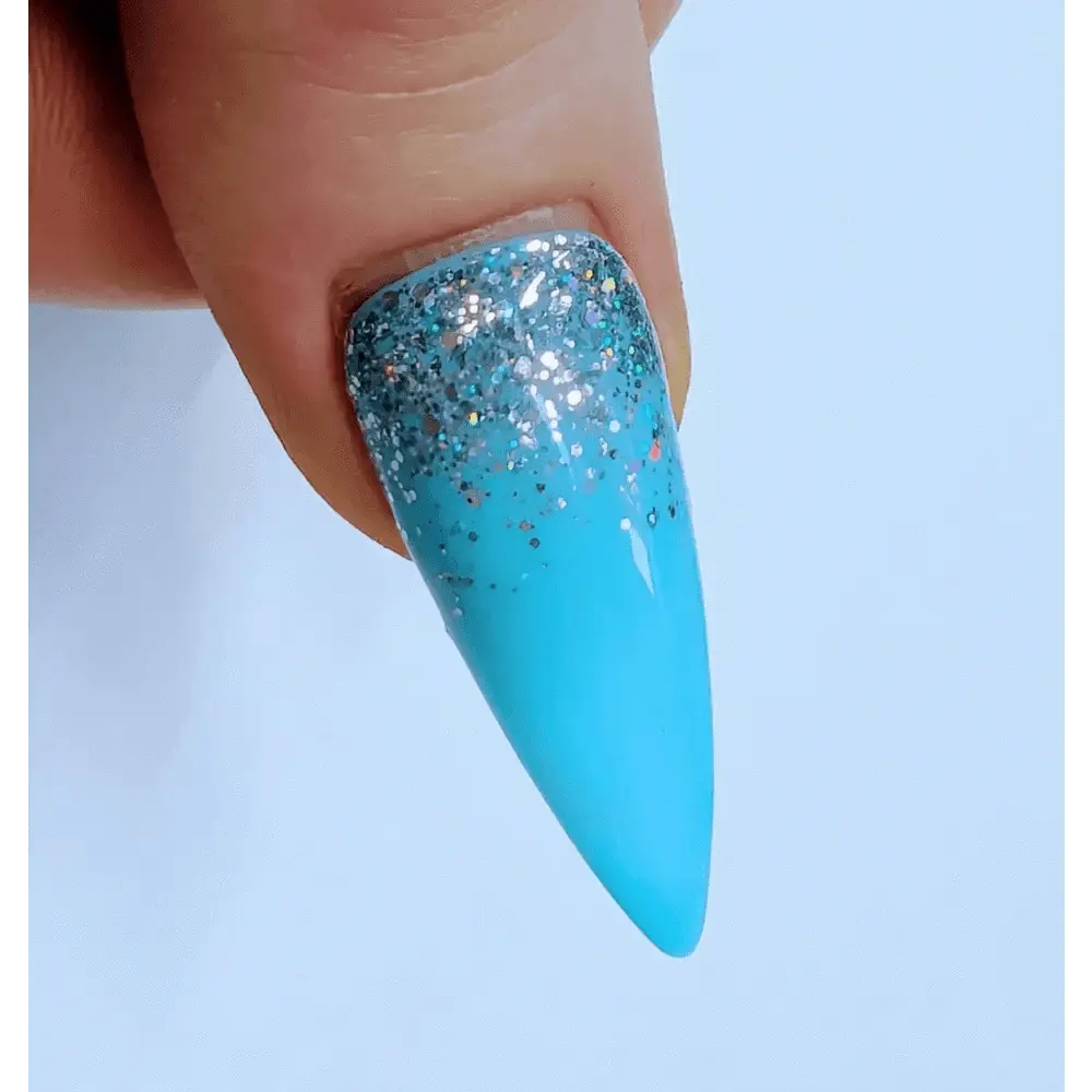 Custom Glitter Ombre Nails | Luxury 10pc Reusable Press On Nail Set | Personalize Your Style - Nikki Nailed it