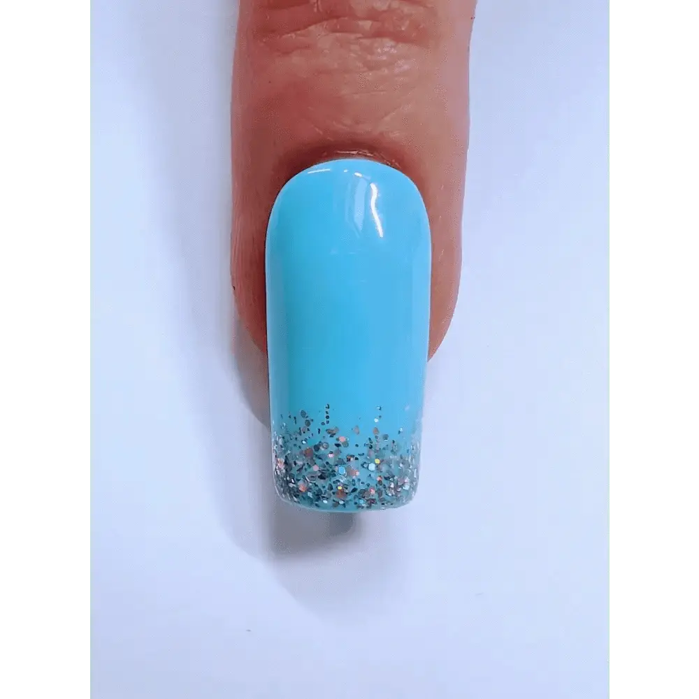 Custom Glitter Ombre Nails | Luxury 10pc Reusable Press On Nail Set | Personalize Your Style - Nikki Nailed it