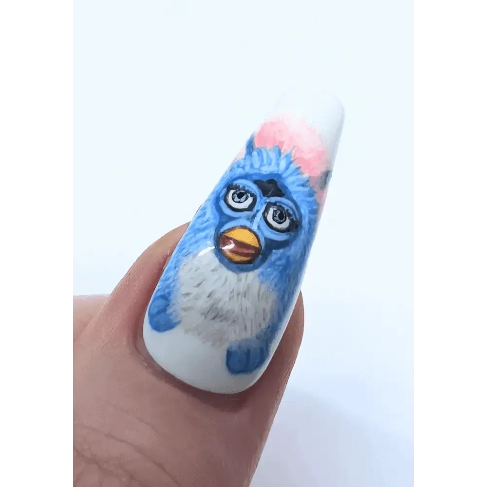 Custom Realistic Portrait Nails | Luxury Reusable 10pc Nail Set | Personalised Artificial Nails UK - Nikki Nailed it