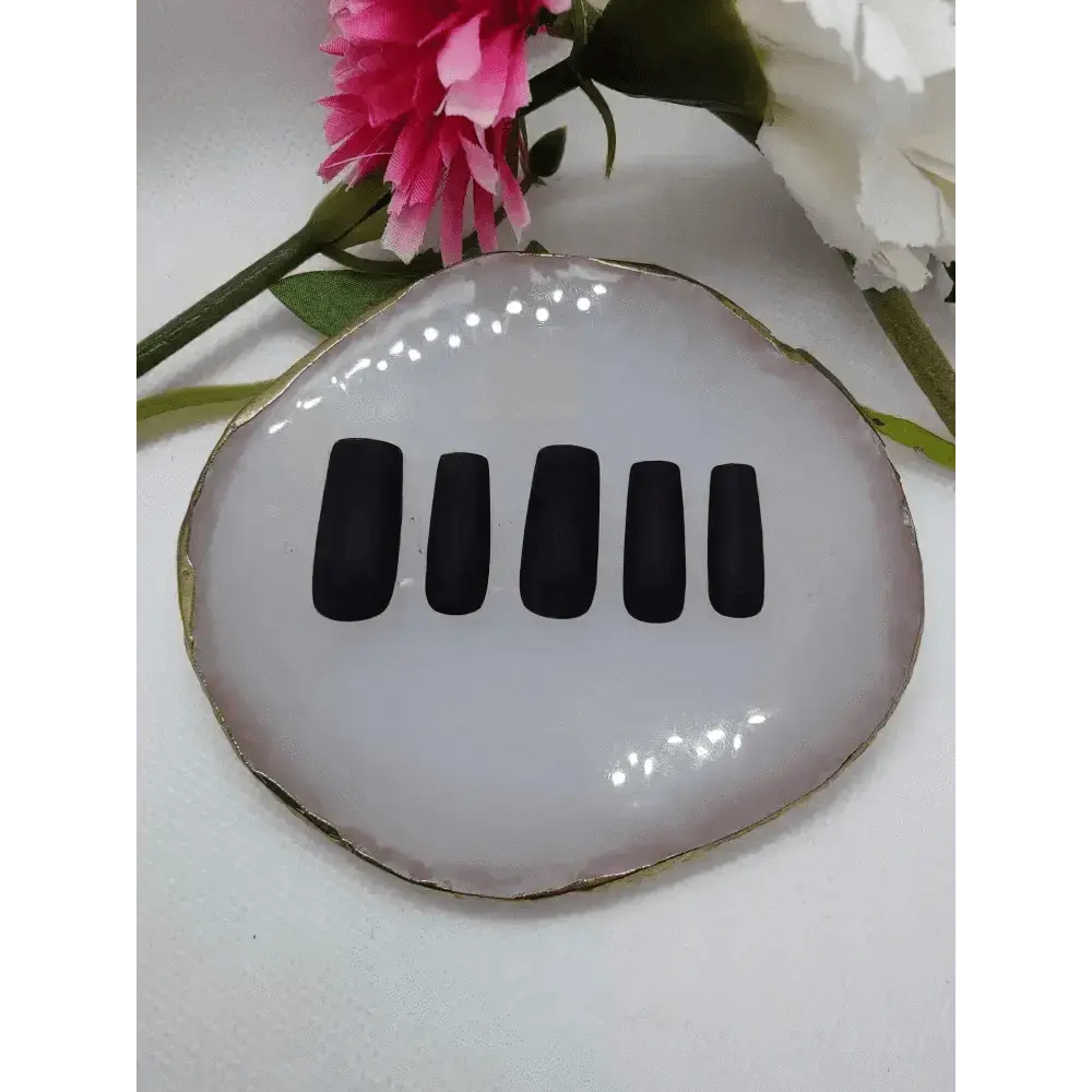 Matte One Colour Nails | Custom Luxury Press On Nails UK | 10pc Reusable Nail Set - Nikki Nailed it