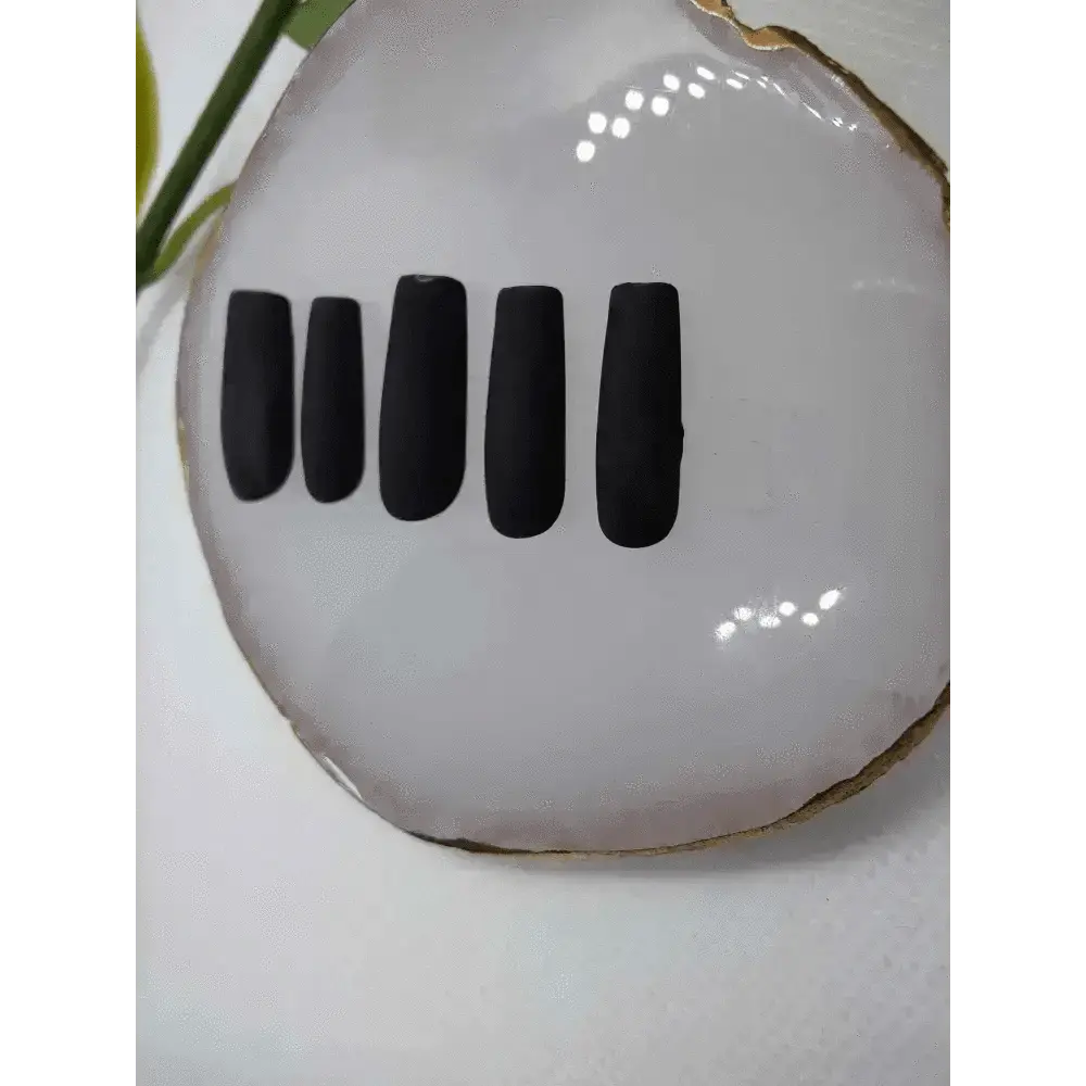 Matte One Colour Nails | Custom Luxury Press On Nails UK | 10pc Reusable Nail Set - Nikki Nailed it
