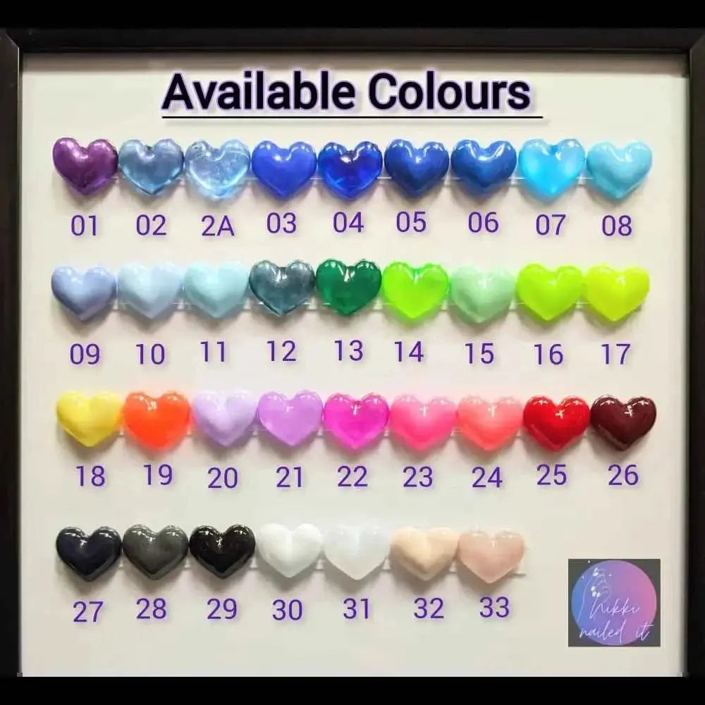 Solid One Colour Nails | Custom Press On Nails UK | Reusable 10pc Nail Set - Nikki Nailed it