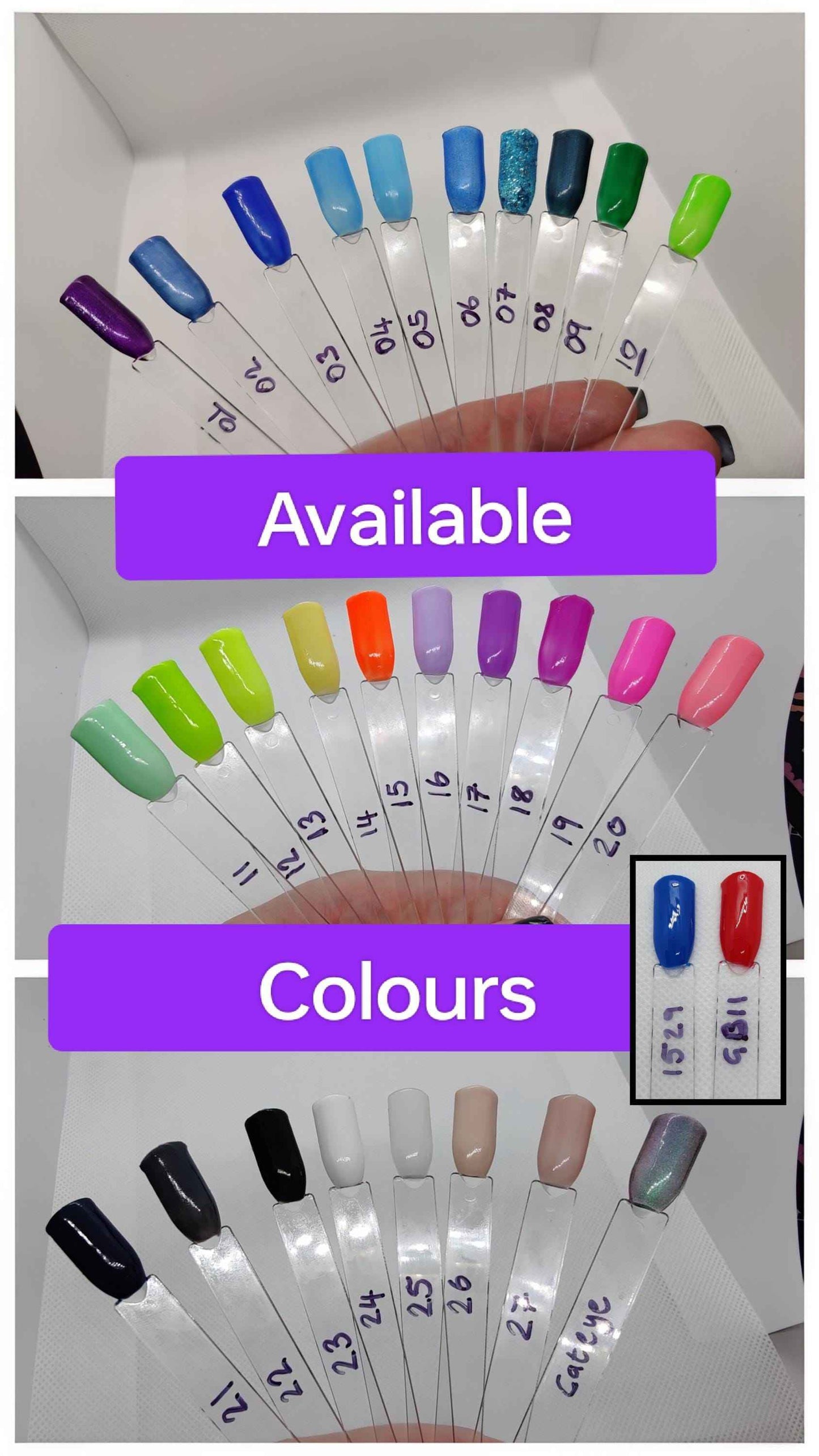 Custom Cat Face Press On Nails | Luxury Square False Nails | Reusable 10pc Nail Set UK - Nikki Nailed it