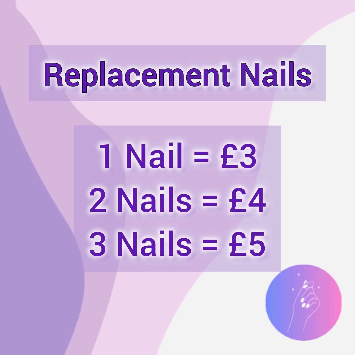 Replacement Press On Nails | Almond, Square, Stiletto, Oval, Coffin Shapes | Short, Medium & Long Length | Gel Artificial Nails UK - Nikki Nailed it